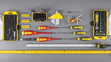 Набор из 7 изолированных отверток Rebel, 1000 В.