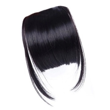 Clip in Air Bangs Fake Heat-resistant High Temperature Wire Hair Extension