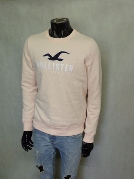 HOLLISTER CALIFORNIA PIĘKNA BLUZA MĘSKA RÓŻ