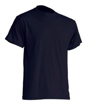 T-SHIRT MĘSKA koszulka PREMIUM 190g JHK TSRA-190 granat NY r. S