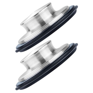 UTYLIZATOR ODPADÓW ZLEWU KUCHENNEGO ZATYCZKA ODPŁYWU POKRYWA UTYLIZATORA 8X8CM 2 SZT