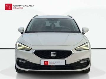 Seat Leon IV Sportstourer 2.0 TDI CR 150KM 2021 Seat Leon Sportstourer Faktura23 ACC Navi Kessy Podgrz.Fotele Style DSG, zdjęcie 7