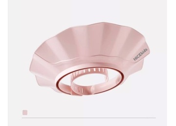 NICEKIDS PREMIUM ПЛАВАТЕЛЬНЫЙ МОСТ КАПЮШОН ДЛЯ МОЙКИ ГОЛОВЫ ДЛЯ ДЕТЕЙ, РОЗОВЫЙ