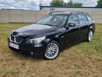 BMW Seria 5 E60 Touring 525 d 177KM 2004 BMW 525 E61 2.5d 177KM Bixenon Alu18 Manual Raty