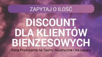 Taśma Akustyczna Piankowa Bezprzekładkowa 50mmX30mmX30mb-20szt