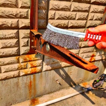 ЛАТУННАЯ ПРОВОЛОЧНАЯ ЩЕТКА ДЛЯ ЧИСТКИ ДИСКОВ, Ржавчины, ДЕРЕВЯННОЙ ЩЕТКИ