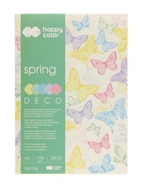 Blok dekoracyjny A5, spring, 20 kartek