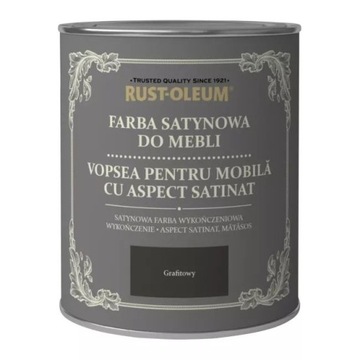 FARBA KREDOWA DO MEBLI RUSTOLEUM GRAFIT 075 OUTLET