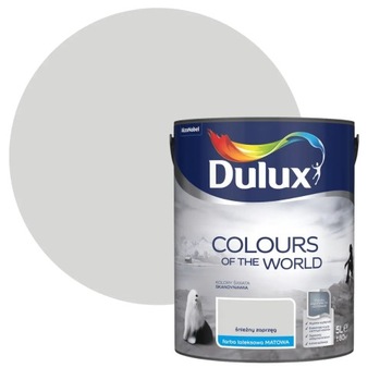 DULUX KOLORY ŚWIATA FARBA LATEKSOWA ŚCIENNA Śnieżny Zaprzęg 5L