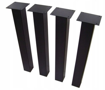 NOGI do stolu Metalowe Loftowe Industrialne Wysokosc 80cm , profil 6x6 cm