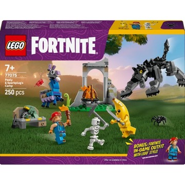 LEGO Fortnite 77075 Skórek i Iskra oraz obóz