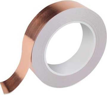 TAŚMA MIEDZIANA NA ŚLIMAKI 30Mx30MM ODSTRASZACZ
