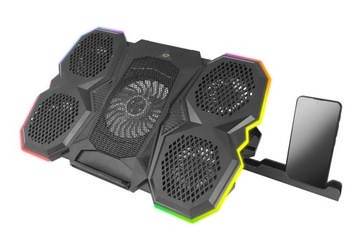 PODKŁADKA CHŁODZĄCA 7 POD LAPTOPA LED RGB 17