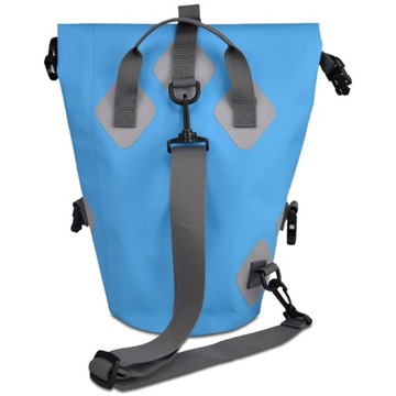 ВОДОНЕПРОНИЦАЕМАЯ СУМКА НА НАРЕМЕННО 10 Л СИНЯЯ ПОЛУЛИНИЯ