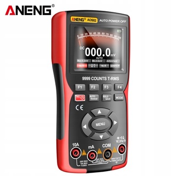 Miernik Multimetr cyfrowy OSCYLOSKOP ANENG AOS02 ZOYI ZT-702S 2000mAh