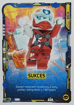 LEGO NINJAGO - KARTA Seria 5 nr 184