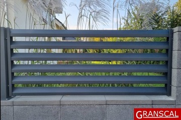 Современный алюминиевый пролет забора