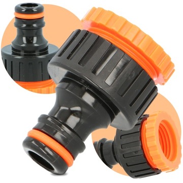 ЛЕНТОЧНОЕ СОЕДИНЕНИЕ РЕДУКЦИОННЫЙ СОЕДИНИТЕЛЬ 3/4x1/2 АДАПТЕР ДЛЯ САДОВОГО ШЛАНГА