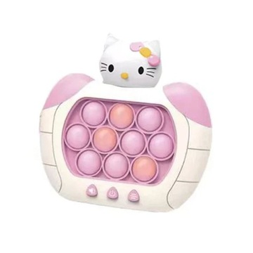 Konsola Quick Push Gra Elektroniczna Zręcznościowa POP IT Antystresowe Kot