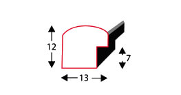 НАБОР РАМОК Деревянные фоторамки 5 шт. 15x21