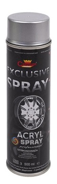 Exclusive spray lakier do felg srebrny metalic 500