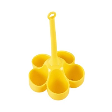 Кухонные гаджеты на пару с поддоном для яиц, желтые