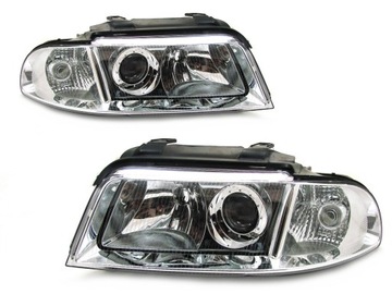 Lampy przednie Audi A4 B5 1999-2000 lift reflektory przód H7/H7 Depo