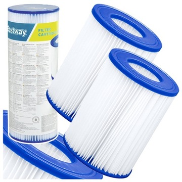2 фильтра TYPE II для фильтрующего насоса для бассейна Набор фильтров Bestway 58094