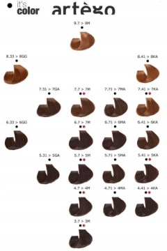 КРЕМ-КРАСКА ARTEGO Цвет № 9.00 > 9NN.