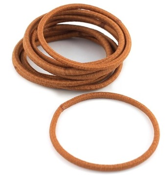 GUMKI DO WŁOSÓW CAMEL ZGRZEWANE - 10 SZTUK