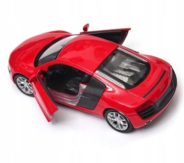 Audi R8 V10 2001 1:34 - 39 WELLY красный