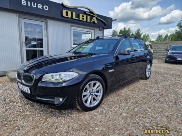 BMW Seria 5 F10-F11 Touring 520d 184KM 2012 BMW Seria 5 Xenon-Led,Hak,Kamera cofania, 2.0 Diesel 184KM, zdjęcie 1