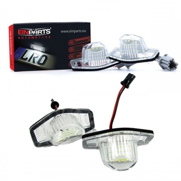 LAMPY TABULKY SPZ LED HONDA CR-V 3 JAZZ 2 LOGO STREAM 6000K