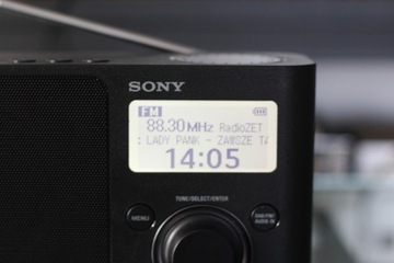 FM-радио Sony XDR-S61D, DAB+