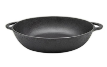 PATELNIA ŻELIWNA GŁĘBOKA DO PAELLA DO PIEKARNIKA GRILLA 38 CM
