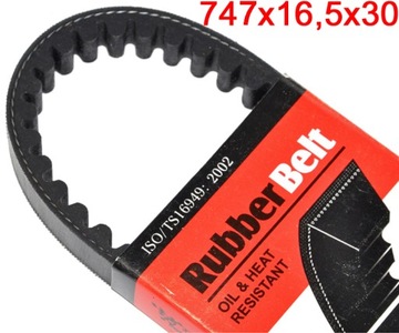 PASEK NAPĘDOWY 747x16,5x30 SR50, NEOS, YOG, AEROX