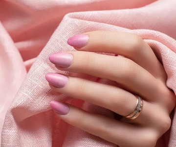 CLARESA SO SIMPLE HYBRID NAIL POWDER PINK 2