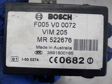 МОДУЛЬ ИММОБИЛАЙЗЕРА MITSUBISHI CARISMA I MR522676