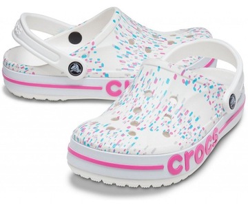 CROCS CROCBAND KLAPKI BIAŁE DLA LEKARZY M13 47 -48