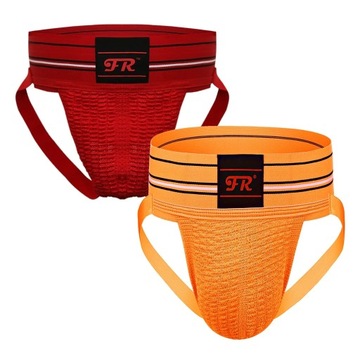 Męskie slipy jockstrap półprzezroczyste uwypuklające Rozmiar M Komplet 2