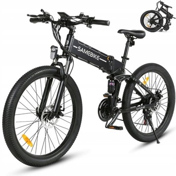 Składany miejski rower elektryczny Samebike LO26-II-FT 750W 32km/h 48V 12,5Ah
