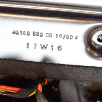 MERCEDES-BENZ GL X166 2015 RADIÁTOR / KOMPLET