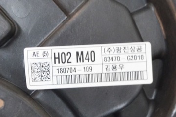 HYUNDAI IONIQ AE ZADNÍ PRAVÝ ZVEDÁK OKNO DVEŘE 83470-G2010 1.6 HYBRID 7