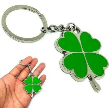 МЕТАЛЛИЧЕСКИЙ БРЕЛОК LUCK CLOVER LUCK