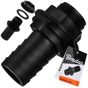 Подключение к шланговому баку ECO-4125 диаметром 25 мм.