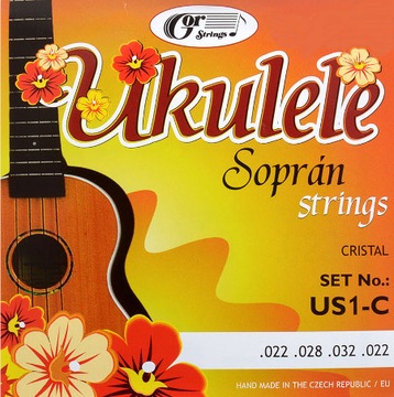 Struny do ukulele sopranowego GorStrings US1-C
