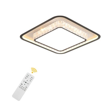 Lampa sufitowa nowoczesna LED 57W ściemniana pilot