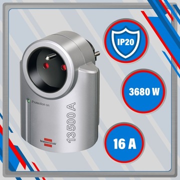 АДАПТЕР ДЛЯ ЗАЩИТЫ ОТ ПЕРЕПРЯЖЕНИЯ ПЕРЕПРЯЖЕНИЙ BRENNENSTUHL