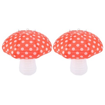 GRZYBOWA PAPIEROWA LAMPION DEKOR BABY SHOWROOM GRZYB