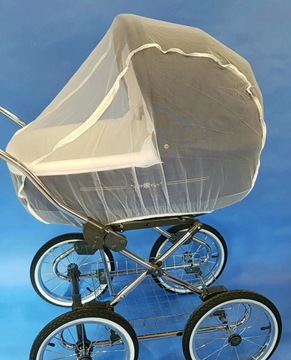 Москитная сетка XXL для коляски Anex - белая москитная сетка